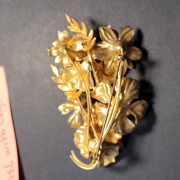 Vintage Signed Austria Made Brooch - Picture 6 of 12